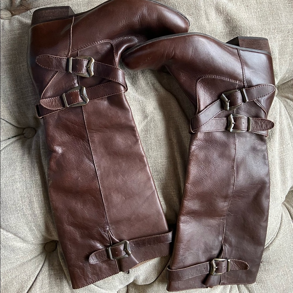 Miz Mooz  brown Boots Women's 10